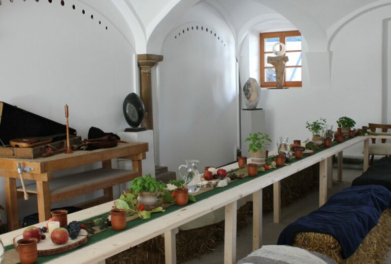 Bildhaueratelier Demenat Mittelalterhochzeit