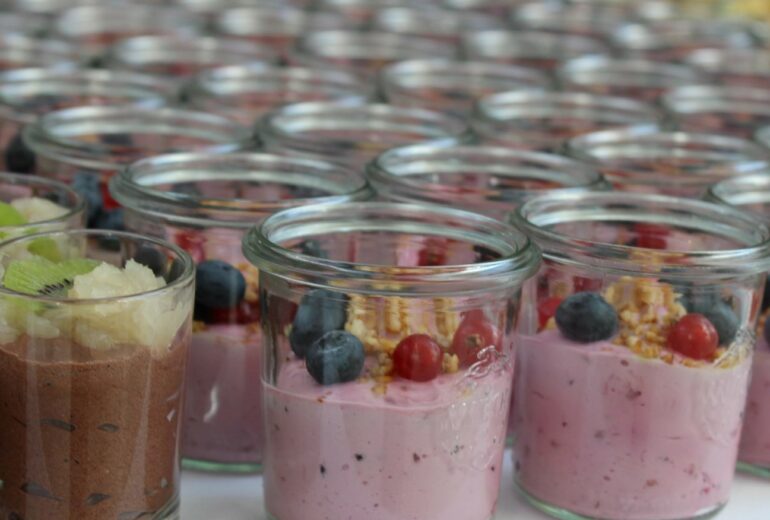 Waldbeeren-Joghurt-Creme