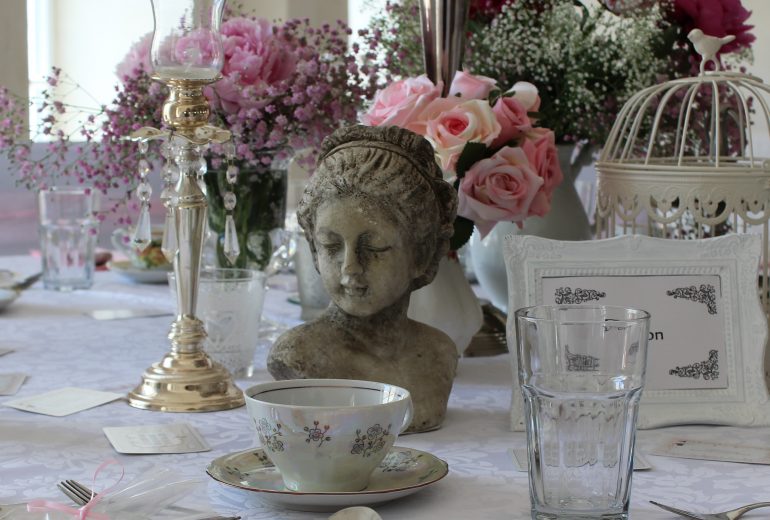gedeckter Tisch Shabby chic